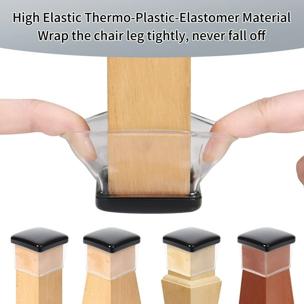 Chair Leg Sliders for Carpet Teflon Furniture Sliders Chair Leg Protectors Carpet 2inch Clear 16pcs Square Walmart Business Supplies