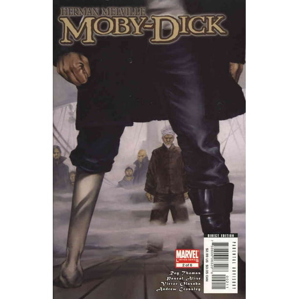 Marvel Illustrated Moby Dick 2 VF ; Marvel Comic Book