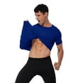 thumbnail image 3 of Fymall Men's Quick Dry Short Sleeve Compression Shirt Stretch Athletic Base Layer Top Sports Workout Rash Guard T-Shirts, 3 of 9
