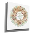 thumbnail image 2 of Epic Graffiti 'Coastal Wreath Merry Christmas' by Cindy Jacobs, Canvas Wall Art, 18"x18", 2 of 2
