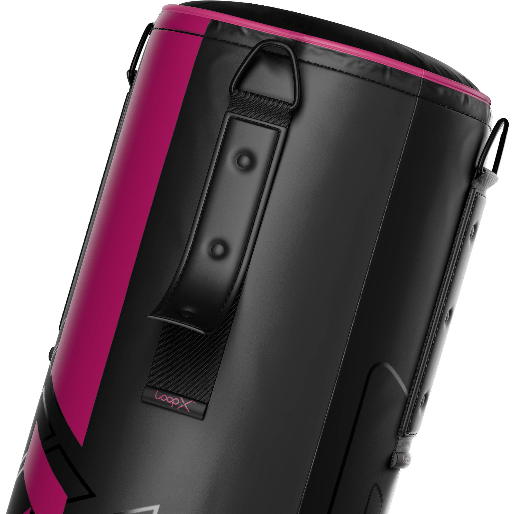 RDX Punch Bag 60LB,80LB, Leather Adult Punch Bag and Boxing Gloves, 4ft, Pink