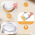 thumbnail image 3 of Frascos de vidrio Norme 120 ml/4 oz con tapas, 12 unidades, reutilizables, 3 of 7
