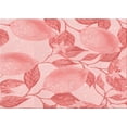 thumbnail image 1 of Ahgly Company Machine Washable Indoor Rectangle Transitional Red Area Rugs, 7' x 10', 1 of 7