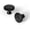 Matte Black, variant on CATPAN 6 Pack Vintage Antique Brass Sunburst Cabinet Knobs – Ornate Floral Design with Distressed Finish for Kitchen Drawers, Doors