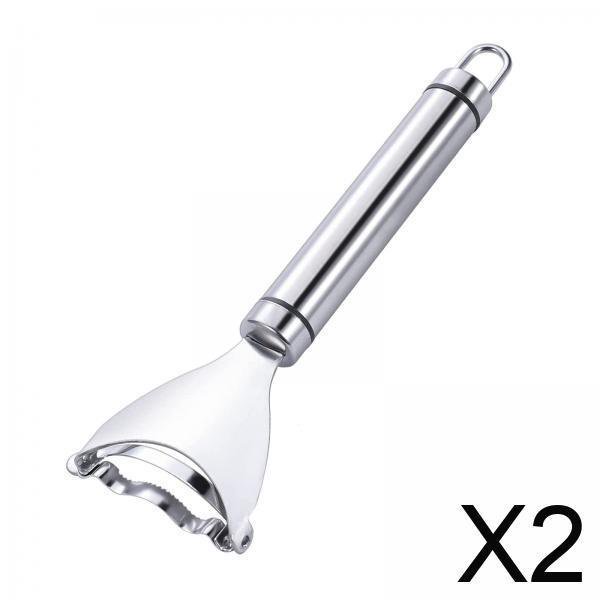 2 Peladores Y Trilladores De Mazorcas De Maíz Para Cocina, De Acero Inoxidable