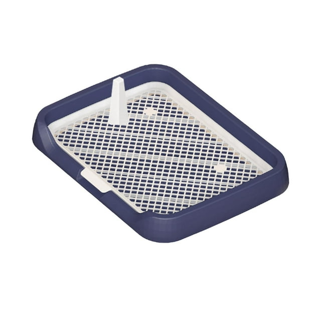TISHITA Indoor Dog Potty Tray Indoor Dogs Potty Train Pads for Small and Medium Dogs blue