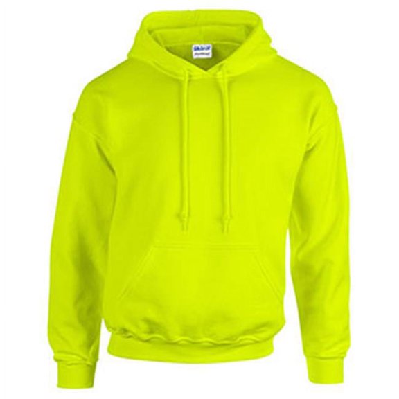 Gildan G18500 Heavy Blend Adult Hooded Sweatshirt - Safety Green- 3X