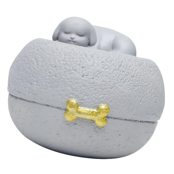 de cremación para perros, contenedor de cenizas para mascotas, 5.1 x 3.9 pulgadas, regalo , multiusos, impermeable, accesorios
