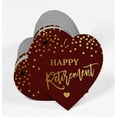 thumbnail image 3 of Inkdotpot Pack Of 50 Happy Retirement Favor Paper Tags Craft Real Gold Foil Hang Tags, 3 of 6