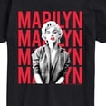 thumbnail image 3 of Marilyn Monroe - Stacked Name Short Sleeve Graphic T-Shirt, 3 of 5