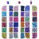 thumbnail image 2 of Qarigey 3 juegos de diamantes de imitación de materiales de vidrio con múltiples lados facetados para pinzas de decoración de uñas para Juegos de manicura, 2 of 6