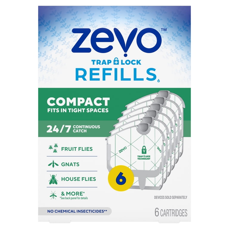 Zevo Compact Flying Insect Trap Refill, 6-Pack photo 6