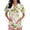 01-Light Green, variant on Hawaiian Scrub Tops for Woman Plus Size Stretch V-Neck Short Sleeve Nursing Scrub Shirts Breathable Lightweight Medical Uniform Light Green 5XL