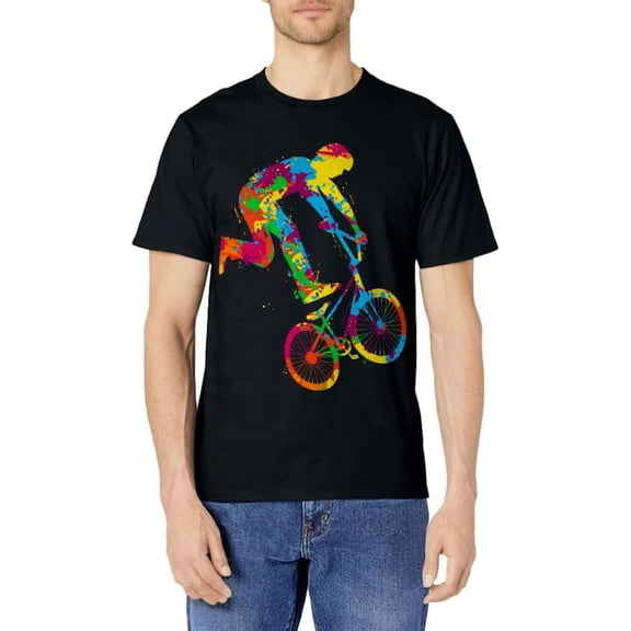 BMX Bike Stunt Rider Boys Children T-Shirt
