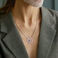 thumbnail image 5 of Beautlace Love Mom Necklace For Mothers,925 Sterling Silver Hearts for Mom Pendant Mother's Day Gift, 5 of 7