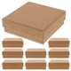thumbnail image 4 of Caja de papel kraft vintage para joyería, 10 unidades, para regalo, 4 of 6
