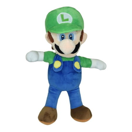 Super Mario Bros Luigi 16 inch Stuffed Plush Toy