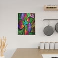 thumbnail image 6 of Sikiie Multicolored Beautiful Flower Print Canvas Decorative Hanging Painting, Anti-shrinkage Hanging Frame, Suitable for Home, Office Wall Decorations, 6 of 6