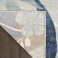 thumbnail image 6 of Nourison Suncoast 5'3" x 7'3" Grey Navy Tropical Rug, 6 of 9
