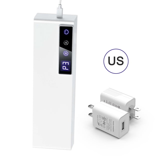 Mini esterilizador de ozono, purificador de aire doméstico, esterilizador, desodorización recargable por USB