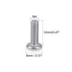 thumbnail image 3 of Tornillos de máquina M4x12mm Unique Bargains, tornillos de cabeza Phillips en forma de cruz, sujetadores, pernos, 20 piezas, 3 of 3
