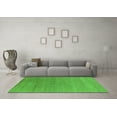 thumbnail image 3 of Ahgly Company Indoor Rectangle Oriental Green Industrial Area Rugs, 2' x 4', 3 of 4
