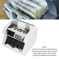 thumbnail image 3 of Money Counter Machine with Value Bill Count, Dollar, Euro,  MG IR MT Counterfeit Detection, Add and Batch Modes, Cash Counter with LCD Display, 1000 Bills per min, 3 of 8