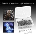 thumbnail image 4 of Bobina de calentamiento, 100 piezas Accesorio para cigarrillo electrónico Atomizador Bobina de calentamiento Cable de calentamiento Lo mejor en su clase, 4 of 9