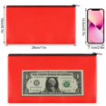 thumbnail image 2 of Bolsa de dinero Joyberg, paquete de 4 unidades, 28 x 15 cm, impermeable con cierre, 2 of 7