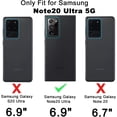 thumbnail image 2 of Samsung Galaxy Note 20 Ultra Case,Shockproof Dropproof Galaxy Note 20 Ultra Case,Heavy Duty Protective for Samsung Note 20 Ultra Case,Note 20 Ultra Case 6.9 Inch(Black), 2 of 7