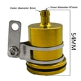 thumbnail image 3 of Taza De Fluido Depósito de líquido de frenos universal para motocicleta, tanque de embrague, copa de líquido de aceite (dorado), 3 of 3