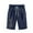 Navy, variant on Odeerbi Cotton Linen Shorts for Women Summer Casual Loose Shorts Printed Pockets Lacing Plus Size Pants Navy