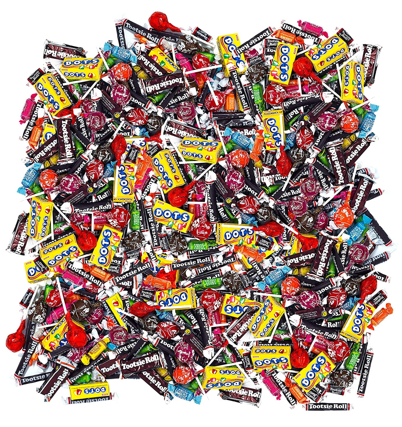 Candy Bulk Wholesale Assortment Tootsie Roll DOTS Fruit Chews Tootsie