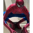 thumbnail image 2 of Disfraz de Spiderman Raimi clásico de Halloween con estampado 3D, traje Zentai para adulto, mono de Spiderhero, monos de fiesta, 2 of 5