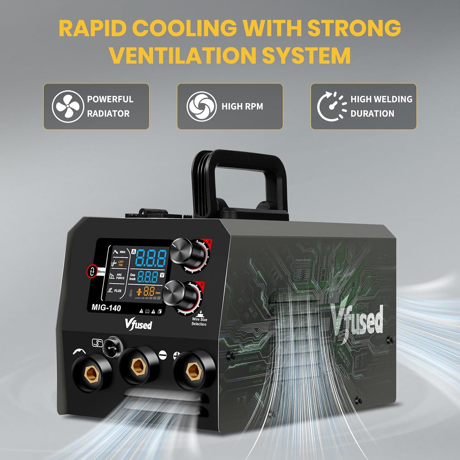 MIG Welder 110V 140A Flux Core Welder 3 in 1 Panama | Ubuy