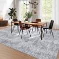 thumbnail image 4 of 4x6 Washable Area Rug - Modern Low Pile, Non-Slip & Stain Resistant Accent Rug for Entryway, Bedroom, Nursery & Office, 4 of 8