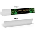 thumbnail image 2 of Printtoo Personalized Desk Name Plate Pretty Tropical Leaves Custom Acrylic Office Desk Name Plate Accessory 2x10 Inches, 2 of 5