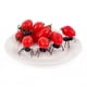 thumbnail image 3 of Tenedor de fruta de hormiga CHAO 24 piezas Plástico Negro, 3 of 5