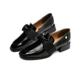 thumbnail image 1 of Mocasín Para Mujer Slip On Loafer Moño Charol Negro negro 26, 1 of 6