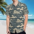 thumbnail image 5 of High Quality Hawaiian Shirts for Men Short Sleeve Aloha Beach Shirt Floral Summer Casual Button Down Shirts Blouses JHYPSS, 5 of 7