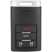 Car Key Shell Smart Key Case, Durable Textured 4 Button Car Remote Smart Key Fob Case Shell Fit for Chevrolet Corvette