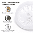 thumbnail image 1 of Ventilador con Aromaterapia y Lámpara de Luz Led, 1 of 7