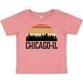 thumbnail image 3 of Inktastic Chicago Illinois Skyline Vintage Boys or Girls Baby T-Shirt, 3 of 5