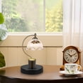 thumbnail image 4 of Raindrops 1Pack Lamp Platform Base Black Versatile Use for Living Room, 4 of 7