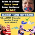 thumbnail image 4 of Protector Bucal Oral Mart para Aparatos, Doble Transparente para Deportes, 4 of 7