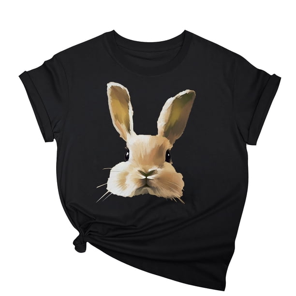 Tops de Cuello Alto para las Mujeres Amante Impreso Camiseta Cuello Redondo Manga Corta, Poliéster Spandex