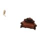thumbnail image 5 of Gancho de pared plegable,Ganchos de pared plegables Ganchos de pared para abrigos,Sofá en miniatura para muñecas,Muebles de casa de muñecas,modelo de sofá europeo,decoración,Modelo de, 5 of 8