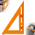 thumbnail image 5 of Symkmb 2In1 Rafter Square,Positioning Triangle Ruler Rafter Square Tool Adjustable Triangle Ruler Protractor for Woodworking,A Aluminum alloy, 5 of 5