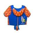 thumbnail image 4 of Chaleco de Natación SwimSchool Azul Naranja con Mangas de Hombro y Correa Ajustable, 4 of 7