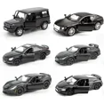 thumbnail image 2 of 1:36 Matte Black Series Benz G63 Lamborghini Huracan Camaro VW Model Ford Raptor Alloy Model Simulation Toy Car Gift, 2 of 9